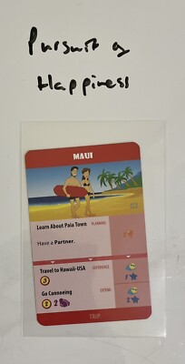 Maui - Pursuit of Happiness - Dice Tower 2020 Experience Card Promo NEU