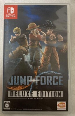 Switch Jump Force Deluxe Edition Japan Version Complete Tested