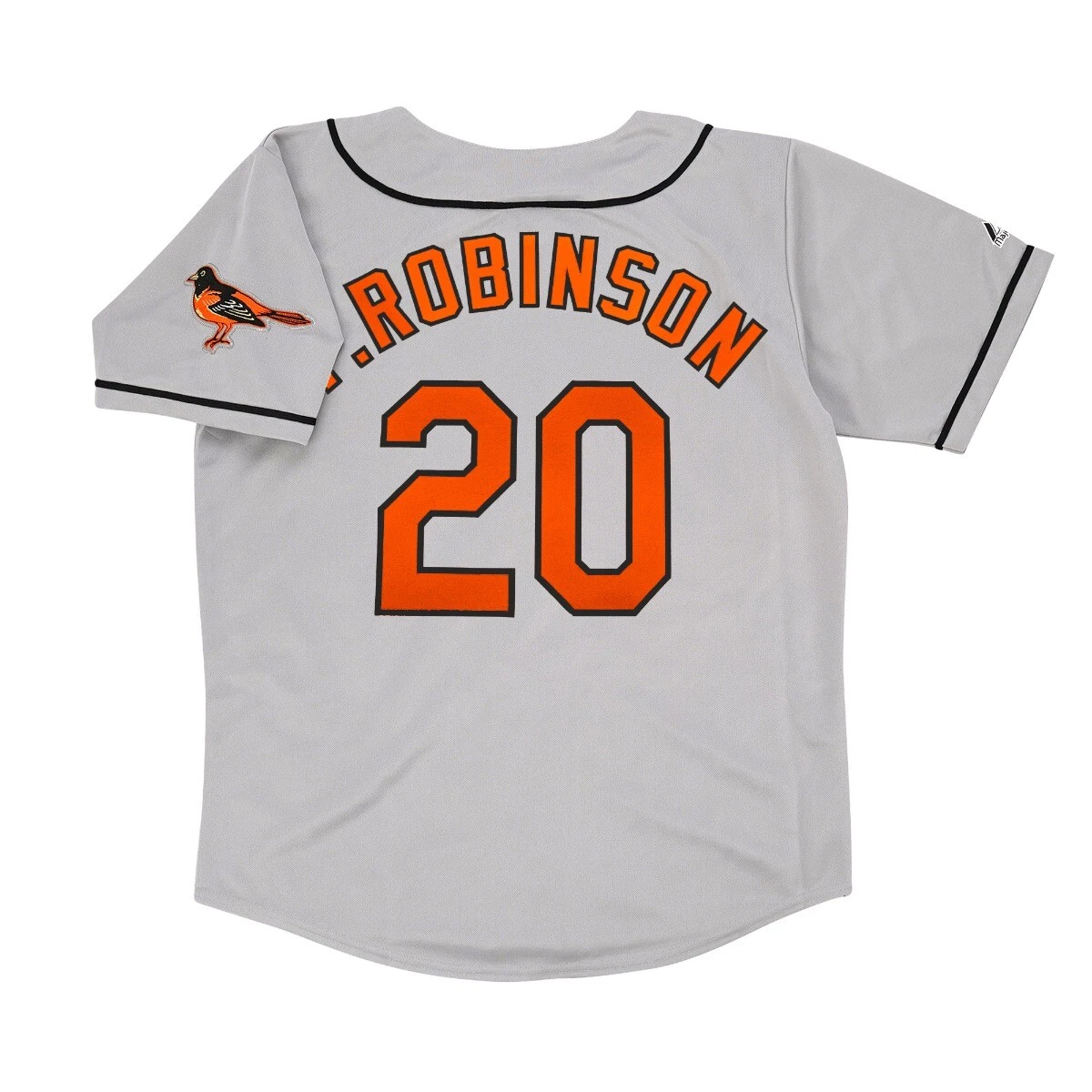 Frank Robinson Baltimore Orioles Road Men's Grey Jersey w