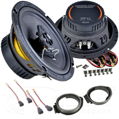 GROUND ZERO LAUTSPRECHER für OPEL INSIGNIA A 2008-2016 Tür Heck Koax 120W #AET2