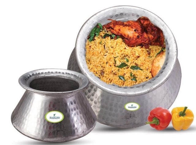 biryani vessel aluminium big