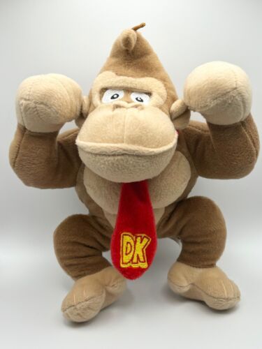 Donkey Kong DK Kong Super Mario Bros Plush Used - Bild 1 von 5