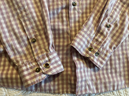 SAKS FIFTH AVENUE MEN'S SZ XXL 100% COTTON LS DRESS SHIRT - Picture 8 of 8