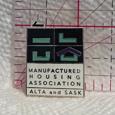 Manufactured Housing Association Alta and Sask  Lapel Pin
