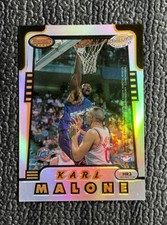 🔥KARL MALONE PATRICK EWING 1996-97 BOWMAN'S BEST HONOR ROLL REFRACTOR!🔥
