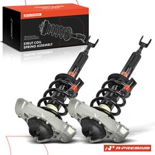 2x Front Complete Strut & Coil Spring Assy for Audi A4 A4 Quattro 2002-2008 B6