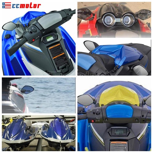 Rearview Mirrors Left & Right For Yamaha WaveRunner VX110 Deluxe Cruiser Sport - Picture 11 of 11