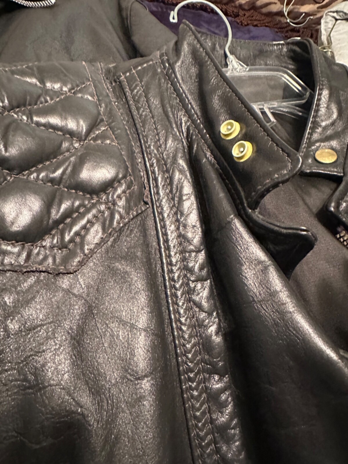 leather jacket mens eBay