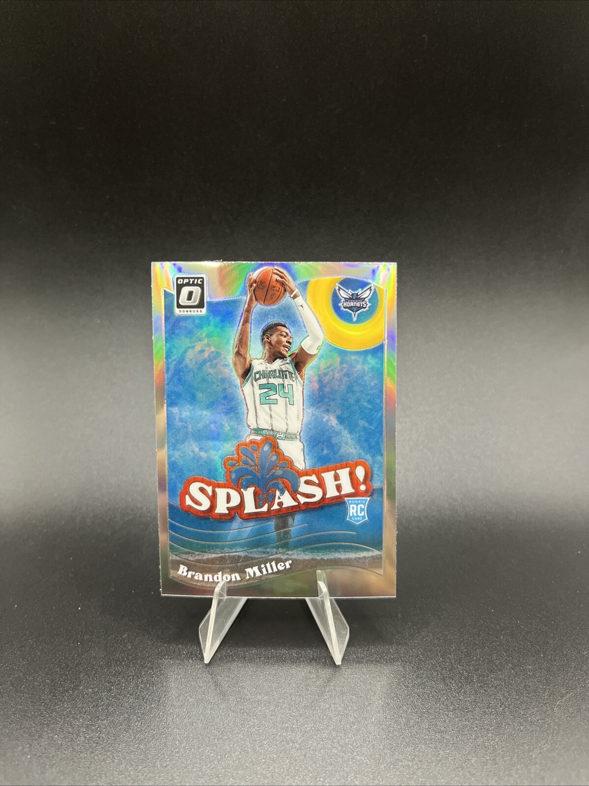 2023-24 Panini Donruss Optic - Splash Holo Prizm #11 Brandon Miller (RC)