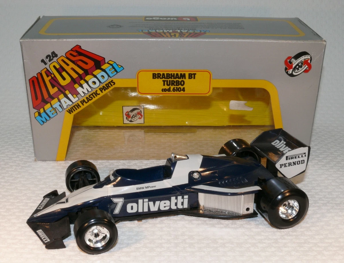 ミニカー Burago 1/24 scale 6104 - F1 Brabham BT ミニカー Burago 1/24 scale 6104 - F1 Brabham BT Burago 1/24