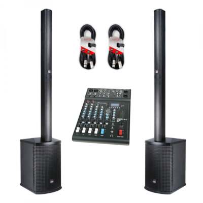 Studiomaster Direct 121MX Compact Array System & Mixer Bundle