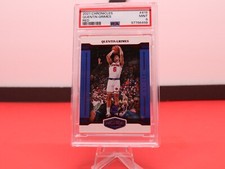 2021 Panini Chronicles Red /149 Plates & Patches 419 Quentin Grimes PSA 9 Rookie