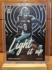 2022 Donruss Optic Kenny Pickett Lights Out Rookie RC #LU-11 Steelers