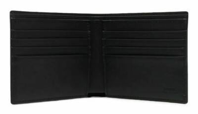 ★送料・関税込★FENDI★Roma Leather Card Holder Black★ Amazon.com: FENDI Roma Black Calfskin Leather Embossed Logo