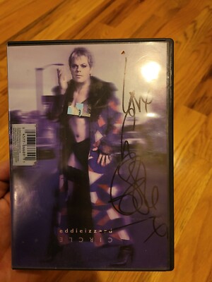 EDDIE IZZARD  CIRCLE  DVD Signed
