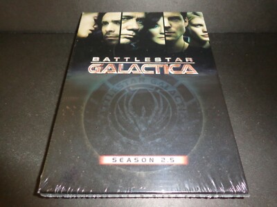 BATTLESTAR GALACTICA SEASON 2.5-Can humanity be saved from the Cylons-3 disc DVD