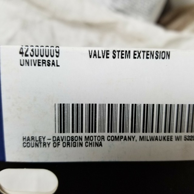 Genuine HarleyDavidson Valve Stem Extension Part 42300009 Cheap for