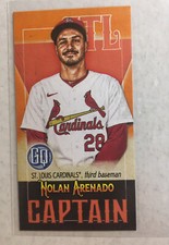 2021 Gypsy Queen Nolan Arenado #CM-NA Captain Mini
