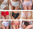 VALEA Luxury High Waisted Briefs Panties Full Knickers Bikini Underwear Women