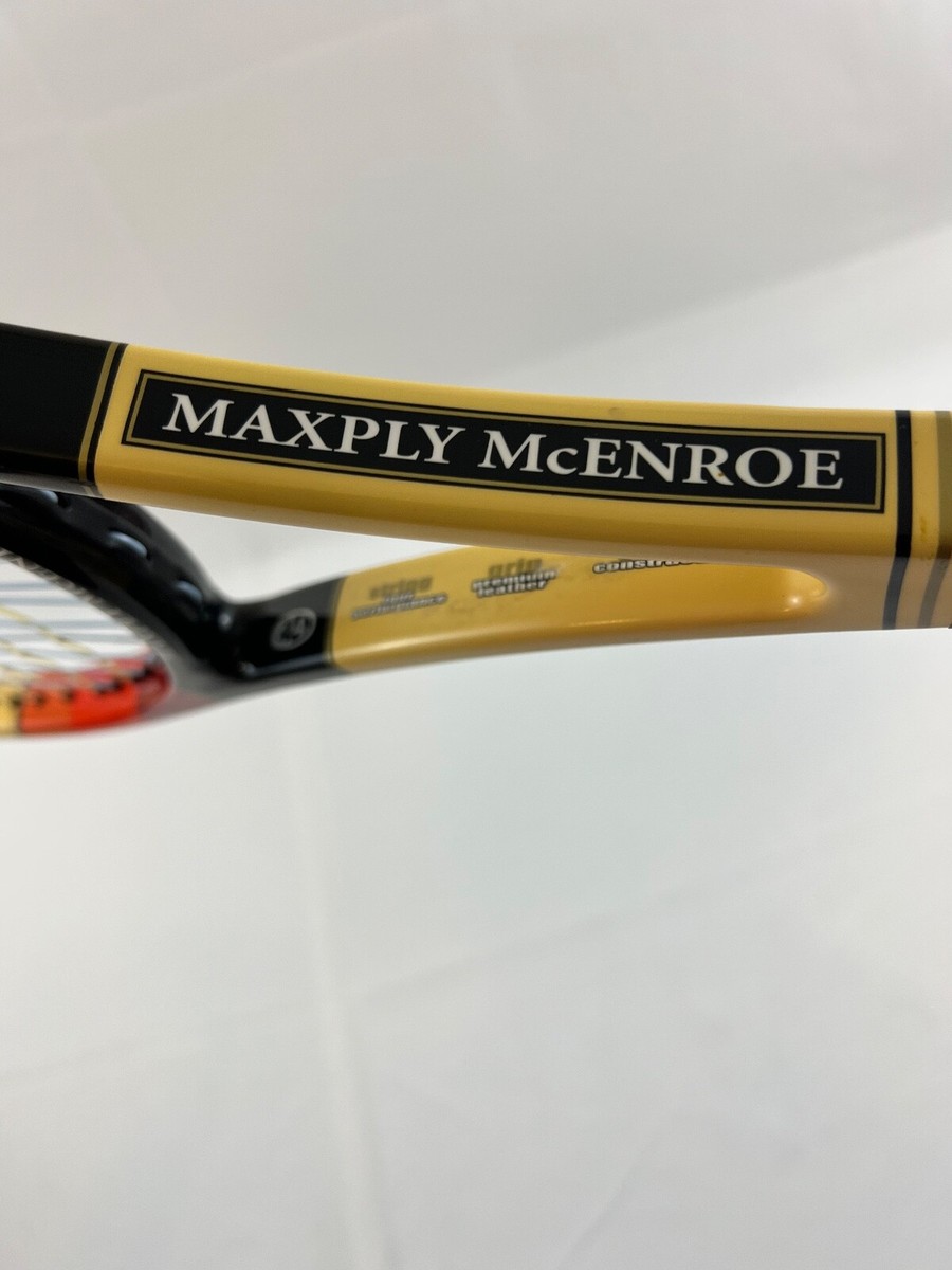週末限定値下げ　DUNLOP MAXPLY McENROE ダンロップ　ジョン Dunlop Maxply McEnroe, 4 1/2 Very Good Condition | eBay