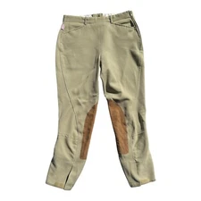 VTG! The Tailored Sportsman Riding Breeches Knee Patch English Equestrian Sz 30