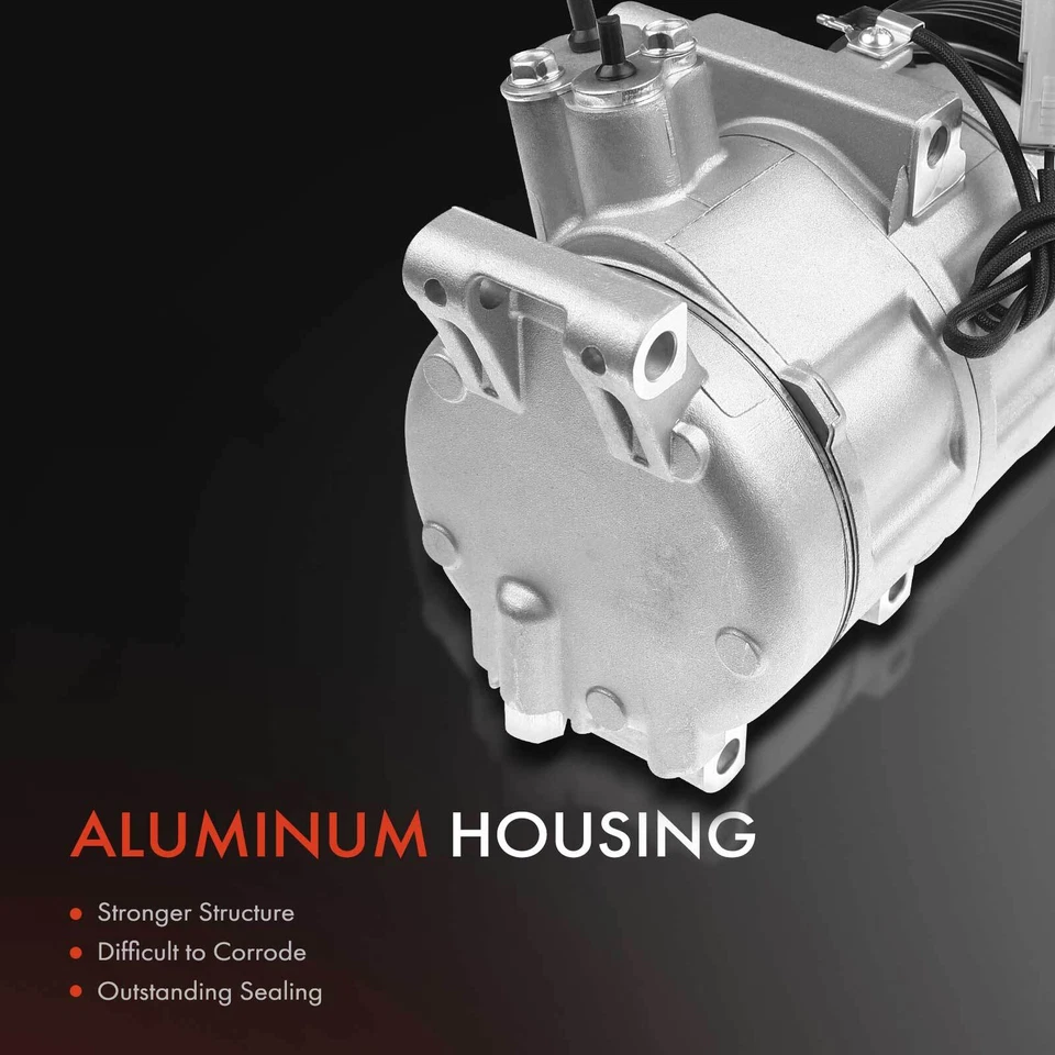 Compresor de aire acondicionado con compresor HS18 para Mazda 3 Sport 3 2010 2011 2012 2013 2,0 L Foto 3 de 4