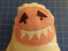 Yeti White Corduray Black Safety Eyes, Five Teeth Big Foot Doll Toy Handmade new — photo 6