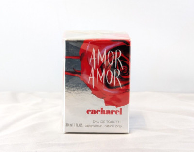 Amor Amor by Cacharel EDT 1 oz Perfume for Women New in Box - Made in France