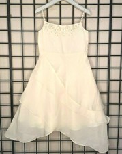 NWT NEW Yellow Hi-Lo/Chiffon Party Dress 6/7Y FlowerGirl PageantGown SarahLouise