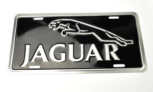 Jaguar logo united states license plates plate decoration sign metal