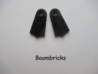 Lego 2 Stück Schuhwerk, Flipper (Flossen) Schwarz Nr. 2599