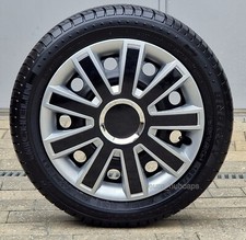 Wheel trims 14 inch  Hub Caps to fit Fiat PUNTO,500+ badges 