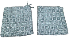 Levtex Home Wentworth Floral Medallion Quilted Euro Shams Set of Two Aqua
