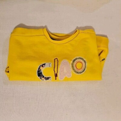 CIAO YELLOW SWEATSHIRT BY MOLO Size 104/4T