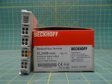 Beckhoff KL2408 Bus Terminal 8-Channel Digital Output 24VDC/0.5A Reverse Voltage