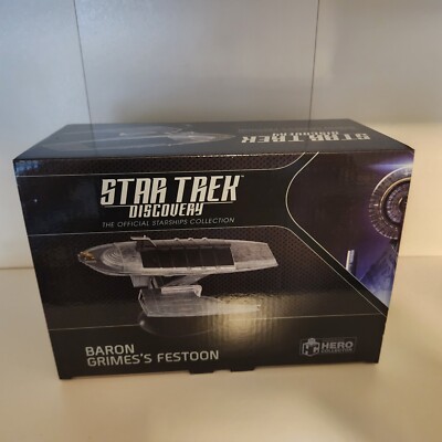 BARON GRIMES'S FESTOON YACHT Eaglemoss Star Trek Discovery Starships !!