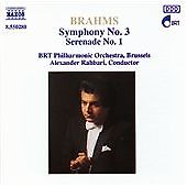 Johannes Brahms - Brahms: Symphony No. 3; Serenade No. 1 (1991)