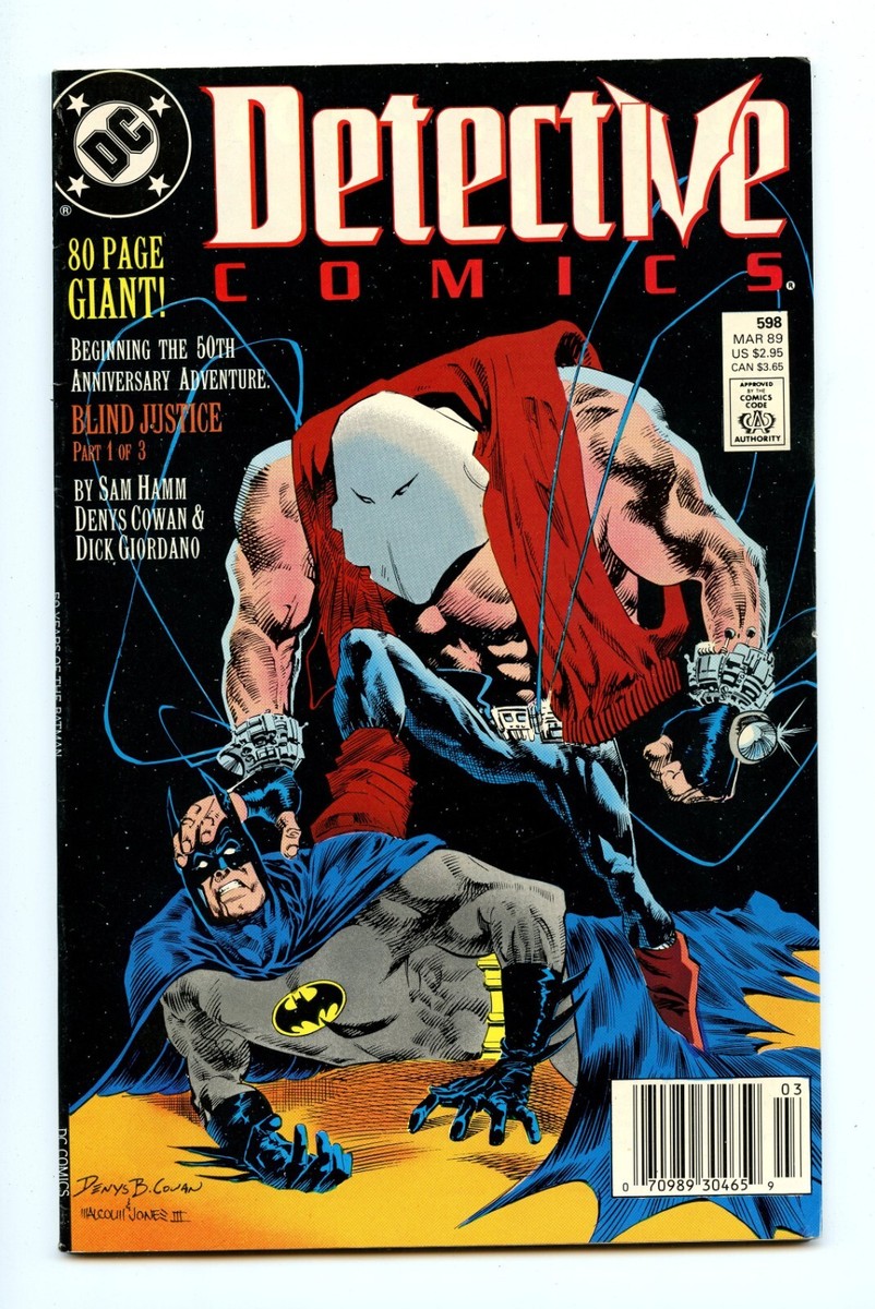 Detective Comics ~ No. 598, 1989 ~ DC Comics ~ 80 Page Giant ~ VF