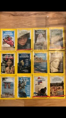 20 NATIONAL GEOGRAPHIC MAGAZINES - 1967=ALL 12 ISSUES + 1964=8 ISSUES FREE SHIP!