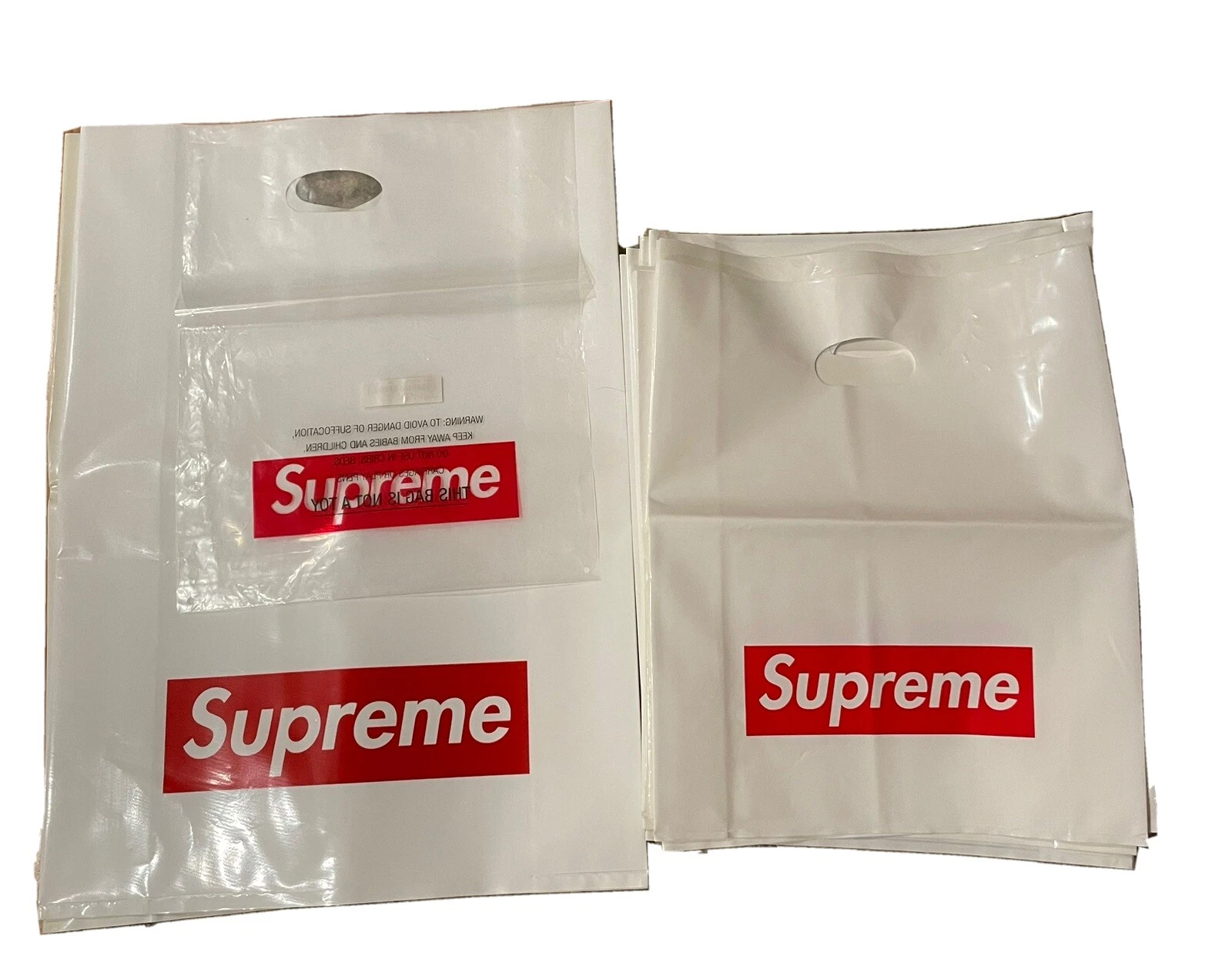 Supreme Plastic Shopping Bags