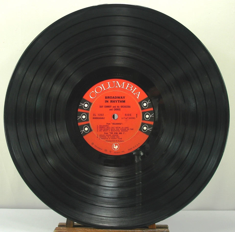 12" 33 RPM MONO LP - COLUMBIA CL-1252 - BROADWAY IN RHYTHM by RAY CONNIFF (1959) - Изображение 3 из 4