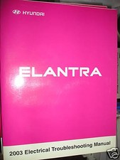 Hyundai ELANTRA 2003 : Electrical troubleshooting