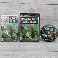 Fishermans Bass Club (Playstation 2, 2002) w/ Manual Complete | CIB | Tested