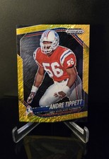 #d/10 🔥 ANDRE TIPPETT SSP 2025 Panini Prizm Black Gold Shimmer Parallel #92 HOF