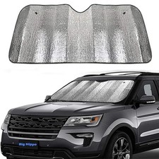 Big Hippo Car Windshield Sun Shade-Jumbo/Standard Car Window Shades Keeps Veh...