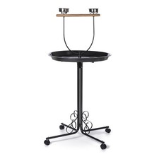 Prevue Pet Products Parrot Play Stand with Wheels - Rolling Bird Perch Center...