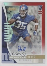 2019 Panini Absolute Rookie Red Spectrum Signatures 15/75 Deandre Baker Auto ic3
