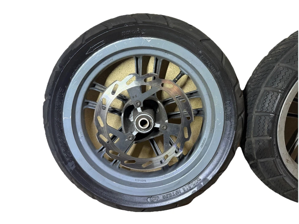 Peugeot Speedfight 3 AC 2T Reifen Felgen Räder Hinten Vorne - Bild 4 von 4