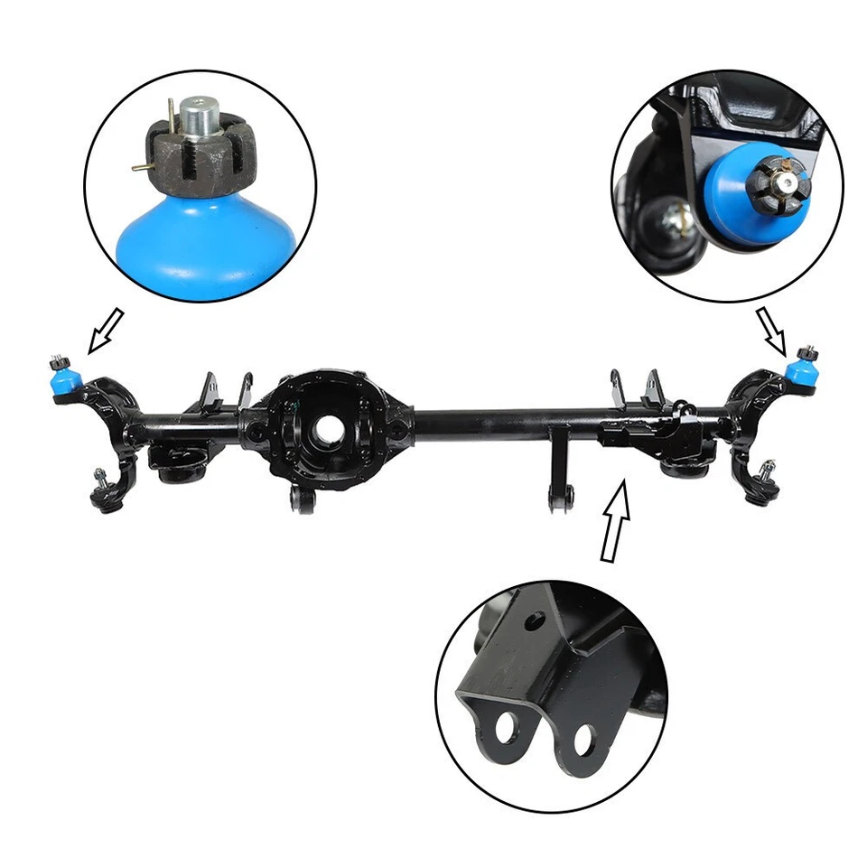 Carcasa de eje delantero para Jeep Wrangler 2007-2017 JK 2018 Dana 30 relación de eje 3,21 Foto 2 de 4