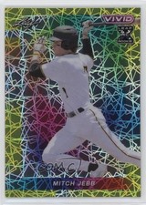 2023 Leaf Vivid IPO Exclusive Yellow Laser 1/1 Mitch Jebb #85 s5q